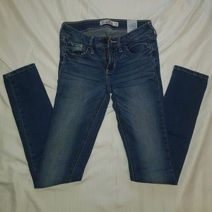 Hollister Skinny Jeans Sz 23, Dark wash